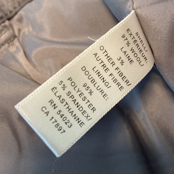 Banana Republic Martin Pant - Grey - Size 4 - Picture 4 of 4